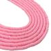 10 Strands 6mm 3200Pcs Flat Round Polymer Clay Disc Vinyl Heishi Beads Loose Handmade Beads for DIY Jewelry Making Bracelet Necklace