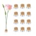 Flower Frog Holder 12 Pcs Metal Round Flower Arrangers Floral Arrangement Pin Holder Japanese Flower Frog Floral Needle Holder for Flower Fixation Plant Decoration