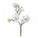 Popvcly 6 Flowers Artificial Magnolia Flowers Bunch For Wedding Party Garden Home Table Vase Decoration