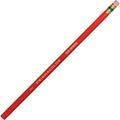 Prismacolor-1PK Col-Erase Pencil With Eraser 0.7 Mm 2b (#1) Carmine Red Lead Carmine Red Barrel Dozen