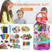 MTFun Arts and Crafts Supplies for Kids - Craft Art Supply Kit for Toddlers Age 4 5 6 7 8 9 - All in One D.I.Y. Crafting School Kindergarten Homeschool Supplies Arts Set Christmas Crafts for Kids