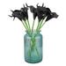 Valentine s Day 20 PCS Calla Lily Simulation Flower Bridal Wedding Bouquet Real Touch Artificial Flowers Home Decoration Photography Props