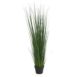 Nearly Natural 4 Plastic Grass Artificial Plant Green