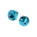 DIY Small Bells 10mm/0.39-Inch 100pcs Craft Bells Bulk for Christmas Festival Party Home Medium Blue