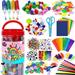 Arts and Crafts Supplies for Kids Toddlers Craft Art Supply Kit for Kids Age 4 5 6 7 8 9 DIY Crafting School Kindergarten Christmas Crafts