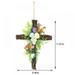 Home Decorations Flowers Easter Wreath Eggs Classic Elements Indoor Outdoor for Front Door