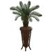 Nearly Natural 4ft. Cycas Artificial Tree in Decorative Stand UV Resistant (Indoor/Outdoor)