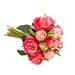 18 Bunch Artificial Roses Silk-printed Silk Cloth Roses For Home Party Valentine s Day Decoration Artificial Flowers Bridal Bouquets Artificial Flowers