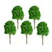 Linyer 5 Pieces Fake Plants Artificial Trees Miniature Landscape Layout Decorations DIY Crafts Ornament for Office Hotel Bedroom