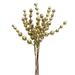 5 Pack Fake Plant Branch Artificial Flower Simulation Cuttings Decor Sequins Christmas Tree Hanging Ornaments Pine Glitter