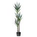 Vickerman Everyday Green Yucca Triple Stem Tree 60 Tall - Silk Artificial Indoor Plant - Multi Purpose Tropical Decoration for Home Office Living Room Decor