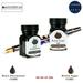 Monteverde 60ml Core Fountain Pen Ink Bottle (30ml Black Documental Ink Bottle G309DB 30ml Brown Sugar Ink Bottle G309BS)