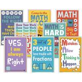 Teacher Created Resources TCRP176 Math Fun Charts - Set of 8