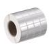 Uxcell Rectangle Label Sticker Metallic Silver 20x10mm in 4 Row 10000 Labels 1 Roll