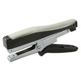 Standard Plier Stapler 20-Sheet Capacity 0.25 Staples 2.5 Throat Black/gray | Bundle of 2 Each