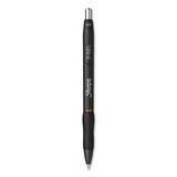 Sharpie S-Gel High-Performance Gel Pen Retractable Medium 0.7 mm Red Ink Black Barrel Dozen