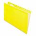Pendaflex Reinforced Hanging File Folders Legal Yellow 25/Box