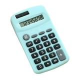 Irfora Mini Cute Calculator 8 Digits Display Solar & Battery Dual Power Portable Electronics Calculator Accounting Tool for School Students Children Office Home