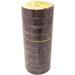 Brown Electrical Tape 3/4 X 66 Ft Roll 7 Mil (10 Pack)