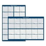 House of Doolittle 24 x 37 in. 24 Month Lamina Reversible & Erasable Two-Year Wall Calendar