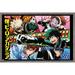 My Hero Academia - Comic Wall Poster 22.375 x 34 Framed