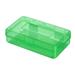 Oalirro Pencil Box Assorted Colors Plastic Crayon Box Pencil Cases Clear Pencil Case Plastic Pencil Case Plastic Pencil Box Crayon Box Storage Hard Pencil Case Large Pencil Box