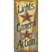 Sagebrush Fine Art Lights-Camera-Action Poster Print by Kim Lewis - 10 x 20 - Small
