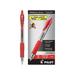G2 Premium Retractable Gel Pen 0.5mm Red Ink Smoke Barrel Dozen