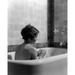 1920s-1930s Woman Sitting In Bath Tub Poster Print By Vintage Collection (22 X 28)