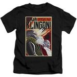 Star Trek Discovery Remain Klingson Poster Youth 18/1 T-Shirt Black