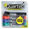 Quartet EnduraGlide Dry Erase Marker Broad Chisel Tip Assorted Colors 4/Set (5001M)