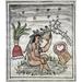 Mexico: Aztec Bather. /Nan Aztec Man Taking A Bath. Drawing From The Codex Florentino Compiled By Bernardo De Sahagun C1540. Poster Print by (24 x 36)