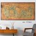 World Map Nautical Ocean Sea Retro old Art Paper Painting Home Decor Poster