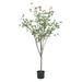 Noble House Bergweg 5 x 2 Artificial Leaf Tree Green