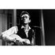 Johnny Cash 24X36 Poster moody Man in Black on stage with guitar