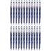 Pilot P-700 Rollerball Stick Gel Pen Blue Ink Fine Point 2 dozen