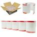 Shrink Wrap 3 1/8 x 230 White Thermal Paper 50 Rolls for Clover Station No BPA - Buyregisterrolls Brand