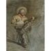 Cowboy Singing Poster Print by Thomas Eakins (American Philadelphia Pennsylvania 1844ï¿½1916 Philadelphia Pennsylvania) (18 x 24)