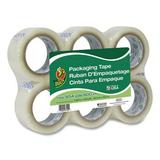 Commercial Grade Packaging Tape 3 Core 1.88 X 109 Yds Clear 6/pack | Bundle of 2 Packs