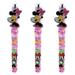 3 Minnie Mouse Authentic Licensed Roller Pens Light Pink Color ( 3 Pens )