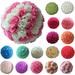 Limei 7.87 Inches Artificial Rose Flower Balls Wedding Bridesmaid Bridal Bouquets Centerpieces Romantic Realistic Kissing Flower Balls DIY Wedding Bouquets Party Home Decorations