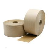 SSBM 5-6 Mil - Kraft Reinforced Carton Sealing & Packaging Paper Gummed Tape Economy Grade Water Activated Economivally Effective Kraft 72mm x 500ft 12 Rolls