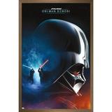 Star Wars: Obi-Wan Kenobi - Darth Vader Collage Wall Poster 14.725 x 22.375 Framed