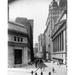 New York Broad Street Na View Of Broad Street From Wall Street In New York City The Curb Market Can Be Seen In The Background Photograph C1911 Poster Print by Granger Collection