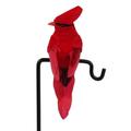 Fuwaxung Red Velvet Foam Feather Bird Artificial Imitation Cardinal Birds Model Home Garden Plant Wedding Decoration Ornaments DIY Party