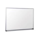 Dry-Erase Board Melamine 24 x 18 Satin-Finished Aluminum Frame White