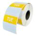 30 Rolls TUESDAY Day of the Week Labels (500 labels per roll 40mmx40mm) -- BPA Free!