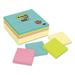 Post-it Notes Super Sticky Note Pads Office Pack 3 x 3 Canary/Miami 90/Pad 24 Pads/Pack -MMM65424SSCYM