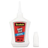 5PK Scotch Super Glue with Precision Applicator 0.14 oz Dries Clear (AD124)