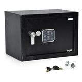 SereneLife SLSFE14 Fireproof Electronic Digital Combination Safe Box with Keys